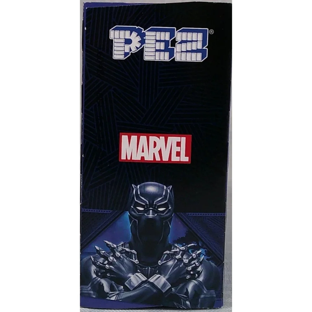 Marvel Black Panther Pez Candy And Dispenser Set Retired 6 Pez Candy Rolls